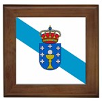 Flag of Galicia Framed Tiles Front