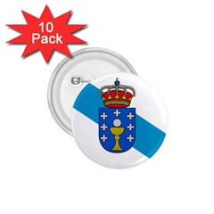 Flag Of Galicia 1 75  Buttons (10 Pack) by abbeyz71