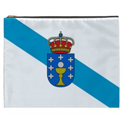 Flag Of Galicia Cosmetic Bag (xxxl) by abbeyz71
