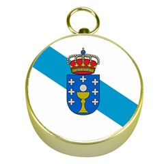 Flag Of Galicia Gold Compasses by abbeyz71