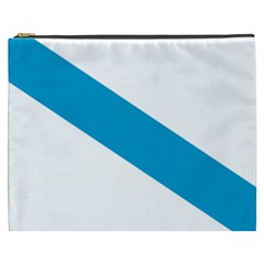 Civil Flag Of Galicia Cosmetic Bag (xxxl) by abbeyz71