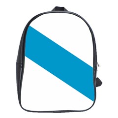 Civil Flag Of Galicia School Bag (xl) by abbeyz71