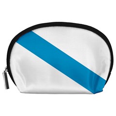 Civil Flag Of Galicia Accessory Pouch (large) by abbeyz71