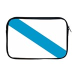 Civil Flag of Galicia Apple MacBook Pro 17  Zipper Case Front