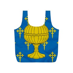 Flag Of Kingdom Of Galicia, 16th Century Full Print Recycle Bag (s) by abbeyz71