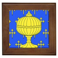 Banner Of Arms Of Kingdom Of Galice After Doetecum Framed Tiles by abbeyz71