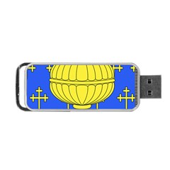 Banner Of Arms Of Kingdom Of Galice After Doetecum Portable Usb Flash (one Side) by abbeyz71