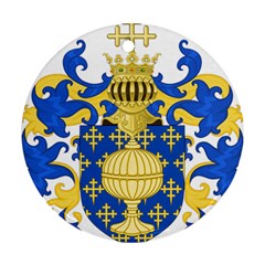 Coat Of Arms Of Kingdom Of Galicia, 16th Century Ornament (round) by abbeyz71