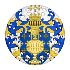 Coat Of Arms Of Kingdom Of Galicia, 16th Century Ornament (round Filigree) by abbeyz71