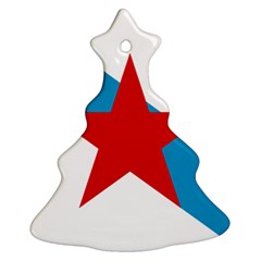 Estreleira Flag Ornament (christmas Tree)  by abbeyz71