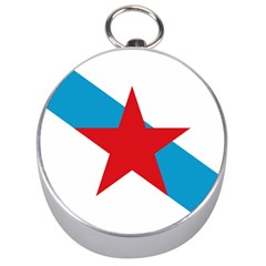 Estreleira Flag Silver Compasses by abbeyz71