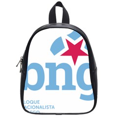 Galician Nationalist Bloc Logo School Bag (small) by abbeyz71