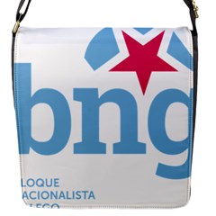 Galician Nationalist Bloc Logo Flap Closure Messenger Bag (s) by abbeyz71