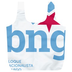 Galician Nationalist Bloc Logo Full Print Recycle Bag (xl) by abbeyz71