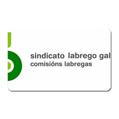 Sindicato Labrego Galego-comisións Labregas Logo Magnet (rectangular) by abbeyz71