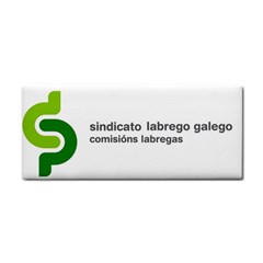 Sindicato Labrego Galego-comisións Labregas Logo Hand Towel by abbeyz71