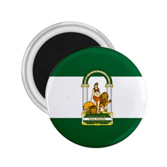 Flag Of Andalusia 2 25  Magnets by abbeyz71