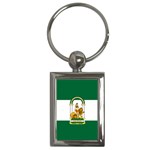 Flag of Andalusia Key Chains (Rectangle)  Front