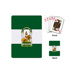 Flag Of Andalusia Playing Cards (mini)