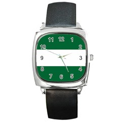 Flag of Andalusia Square Metal Watch