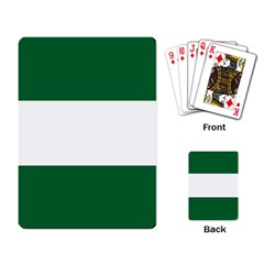 Flag Of Andalusia Playing Cards Single Design by abbeyz71