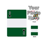 Flag of Andalusia Playing Cards 54 (Mini) Front - Spade3
