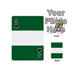 Flag of Andalusia Playing Cards 54 (Mini) Front - Spade4