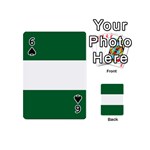 Flag of Andalusia Playing Cards 54 (Mini) Front - Spade6