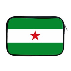 Flag Of Andalusian Nation Party Apple Macbook Pro 17  Zipper Case