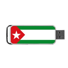 Flag Of Andalucista Youth Wing Of Andalusian Party Portable Usb Flash (one Side) by abbeyz71
