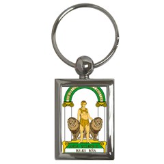 Emblem Of Andalusia Key Chains (rectangle) 