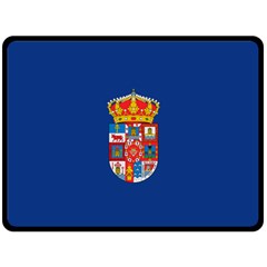 Flag Of Murcia, 1976-1982 Double Sided Fleece Blanket (large)  by abbeyz71