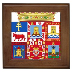 Coat Of Arms Of The Former Province Of Murcia Framed Tiles by abbeyz71