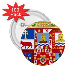 Coat Of Arms Of The Former Province Of Murcia 2 25  Buttons (100 Pack)  by abbeyz71