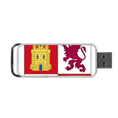 Coat Of Arms Of Castile And León Portable Usb Flash (two Sides) by abbeyz71