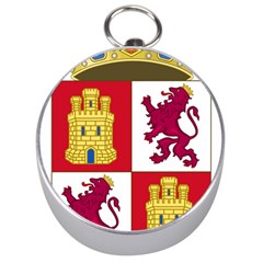 Coat Of Arms Of Castile And León Silver Compasses by abbeyz71