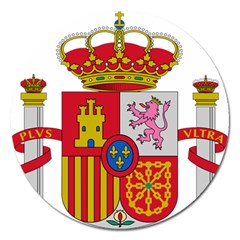 Coat of Arms of Spain Magnet 5  (Round)