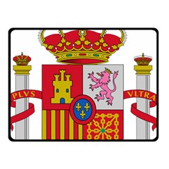 Coat of Arms of Spain Double Sided Fleece Blanket (Small) 