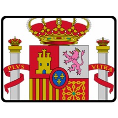 Coat of Arms of Spain Double Sided Fleece Blanket (Large) 