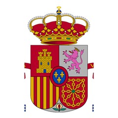 Coat Of Arms Of Spain Shower Curtain 48  X 72  (small)  by abbeyz71