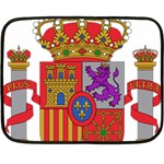 Coat of Arms of Spain Double Sided Fleece Blanket (Mini)  35 x27  Blanket Front