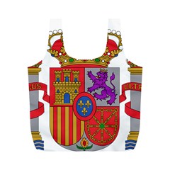 Coat Of Arms Of Spain Full Print Recycle Bag (m) by abbeyz71