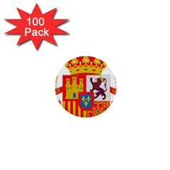 Coat Of Arms Of Spain 1  Mini Buttons (100 Pack)  by abbeyz71