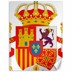 Coat Of Arms Of Spain Canvas 18  X 24  by abbeyz71