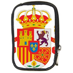 Coat Of Arms Of Spain Compact Camera Leather Case by abbeyz71