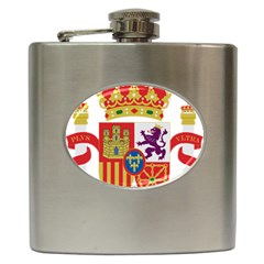 Coat Of Arms Of Spain Hip Flask (6 Oz) by abbeyz71