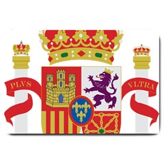 Coat Of Arms Of Spain Large Doormat  by abbeyz71