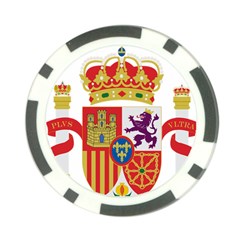 Coat Of Arms Of Spain Poker Chip Card Guard by abbeyz71