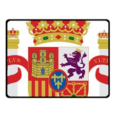 Coat Of Arms Of Spain Fleece Blanket (small) by abbeyz71