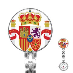 Coat Of Arms Of Spain Stainless Steel Nurses Watch by abbeyz71